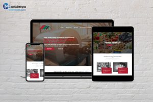 visually stunning website design for andy young group